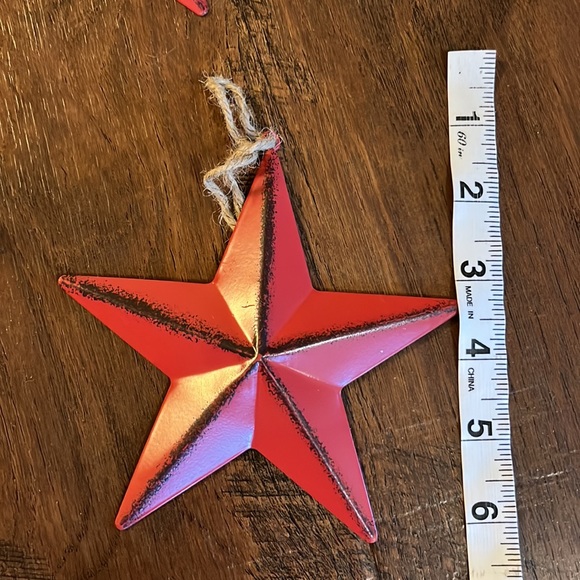 Set of 16 rustic star ornaments - Picture 5 of 6
